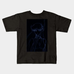 saori the athena goddess shadow Kids T-Shirt